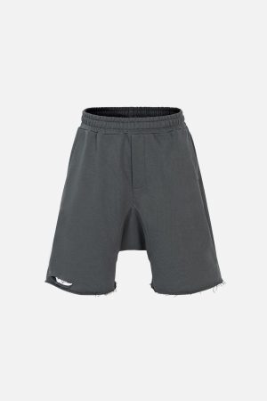 Concert Outfit Cut Distressed Shorts