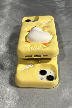 Concert Outfit Cute 3D Duck Phone Case