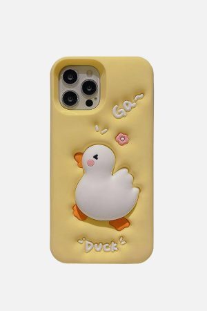 Concert Outfit Cute 3D Duck Phone Case