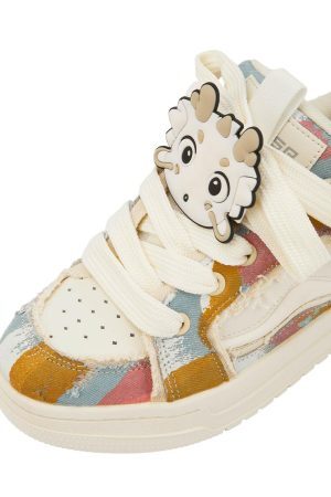 Concert Outfit Cute Dragon Series Tassel Sneakers