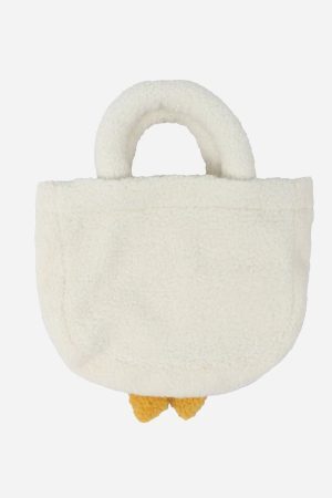Concert Outfit Cute Goose Sherpa Bag