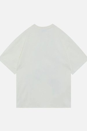 Concert Outfit Dairy Cow Print Cotton Tee