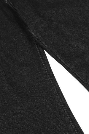 Concert Outfit Dark Gothic Embroidered Star Straight Jeans