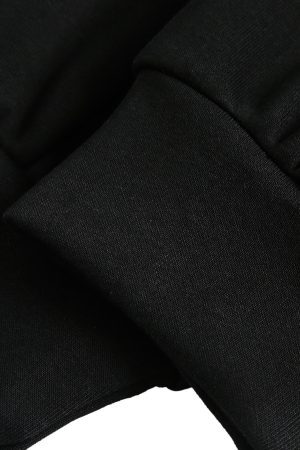 Concert Outfit Dark Horse Print Cardigan Zip Up Hoodie