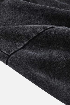 Concert Outfit Dark Series Doberman Print Hip-Hop Old Hoodie