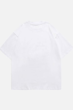 Concert Outfit Dark Silhouette Print T-Shirt