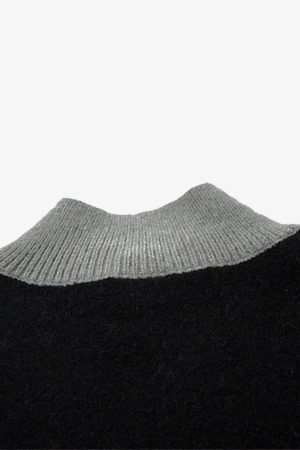 Concert Outfit Dark Spider Web Zipper Stand Collar Cardigan