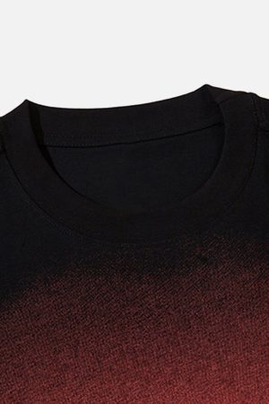 Concert Outfit Dark Style Dragon Print Tee