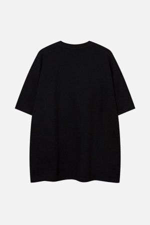 Concert Outfit Dark Style Dragon Print Tee