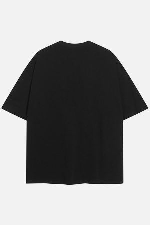 Concert Outfit Dark Sunset Ocean Print Street Rap T-Shirt