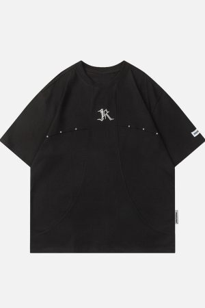 Concert Outfit Deconstruct Rivet Tee