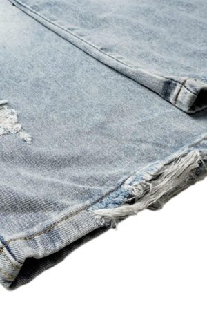 Concert Outfit Deconstructed Detachable Split Cargo Jeans