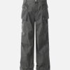 Concert Outfit Deconstructed Multi Pocket Cargo Pants
