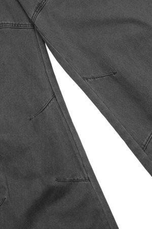 Concert Outfit Deconstructed Multi Pocket Cargo Pants