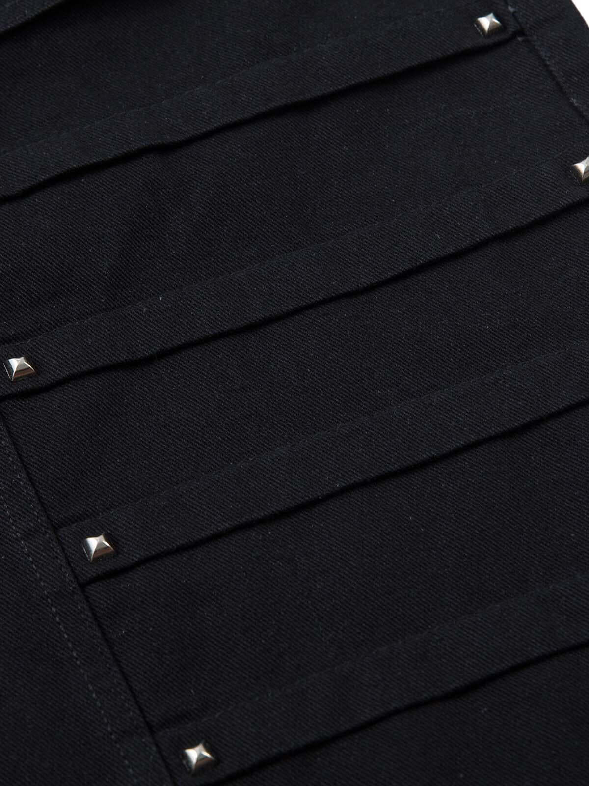 Concert Outfit Deconstructed Split Rivet Cargo Jeans Concert Outfit Deconstructed Split Rivet Cargo Jeans