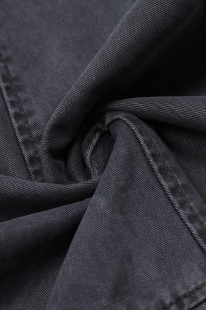 Concert Outfit Deconstructed Split Straight Leg Jeans