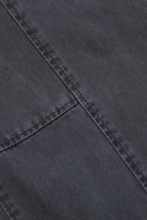 Concert Outfit Deconstructed Split Straight Leg Jeans