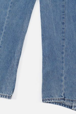 Concert Outfit Deconstruction Design Loose Jeans