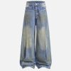 Concert Outfit Deconstructive Patchwork Jeans