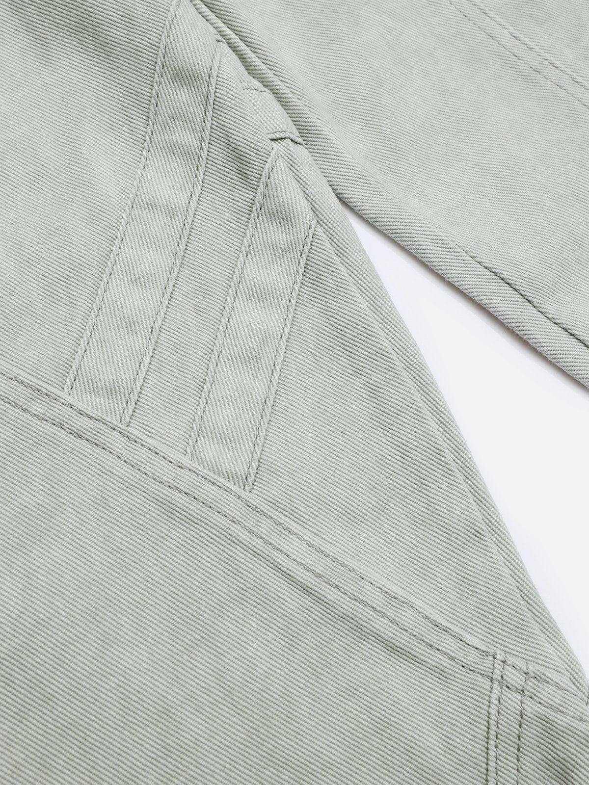 Concert Outfit Deconstructive Patchwork Washed Jeans Concert Outfit Deconstructive Patchwork Washed Jeans