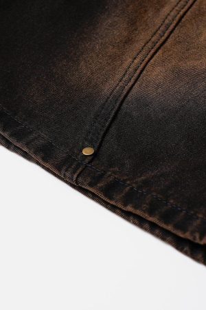 Concert Outfit Deconstructive Washed Jorts