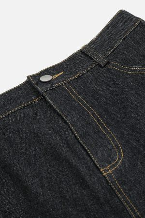 Concert Outfit Deconstructive Washed Longline Jorts