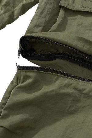 Concert Outfit Detachable Multi-Pocket Work Pants