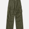 Concert Outfit Detachable Multi-Pocket Work Pants