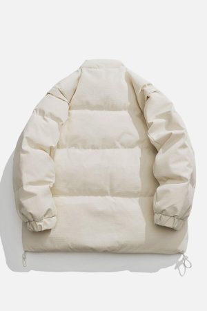 Concert Outfit Detachable Sleeve Winter Coat