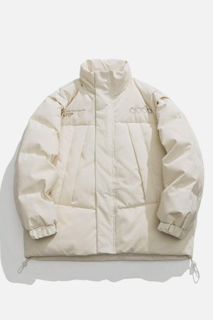 Concert Outfit Detachable Sleeve Winter Coat