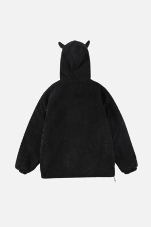 Concert Outfit Devil Hood Jacket
