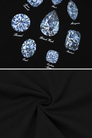 Concert Outfit Diamond Cuts Tee