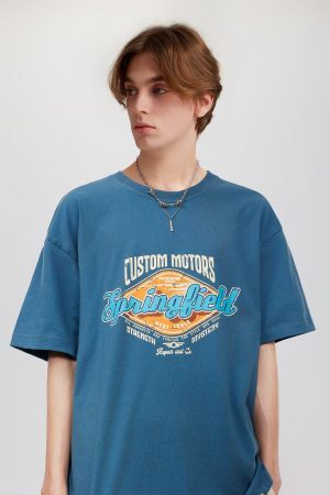 Concert Outfit Diamond Letter Graphic Tee