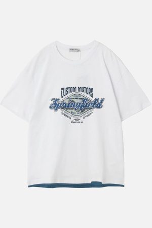 Concert Outfit Diamond Letter Graphic Tee