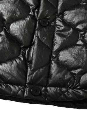 Concert Outfit Diamond Quilted Letter Embroidery Quilted Jacket