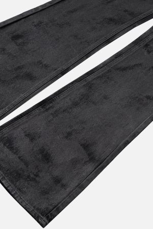 Concert Outfit Dip-Dye Washed Jeans