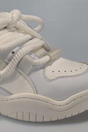 Concert Outfit Dirty Braid Design Skateboard Bread Shoes