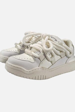 Concert Outfit Dirty Braid Design Skateboard Bread Shoes