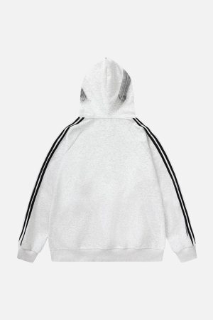 Concert Outfit Dirty Brush Painted Graffiti Hoodie