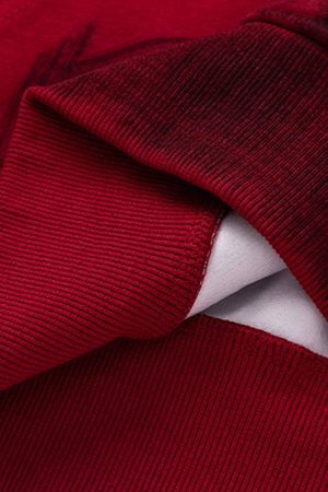 Concert Outfit Dirty Brush Painted Graffiti Hoodie