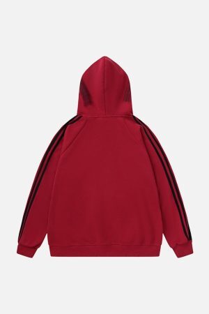 Concert Outfit Dirty Brush Painted Graffiti Hoodie