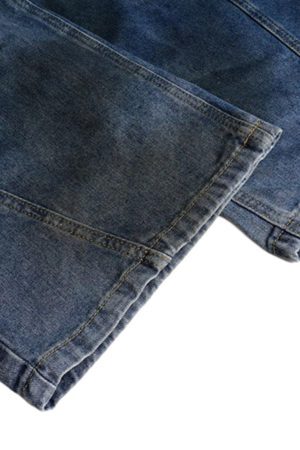 Concert Outfit Dirty Dye Baggy Barrel Jeans