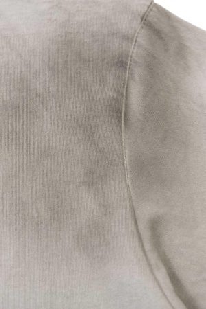 Concert Outfit Dirty-Dyed Washed Crew Neck T-Shirt