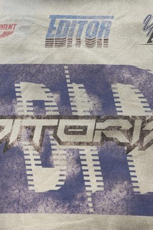 Concert Outfit Dirty Wash Heavy Print Street Rap T-Shirt