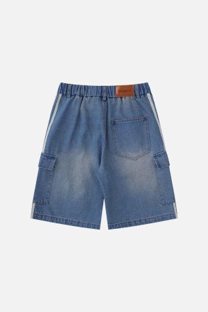 Concert Outfit Discreet Side Pockets Jorts