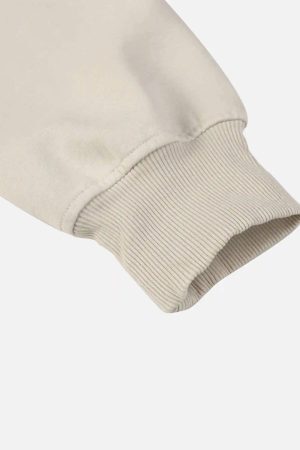 Concert Outfit Distressed 3D Steel Print Hip-Hop Pullover Hoodie