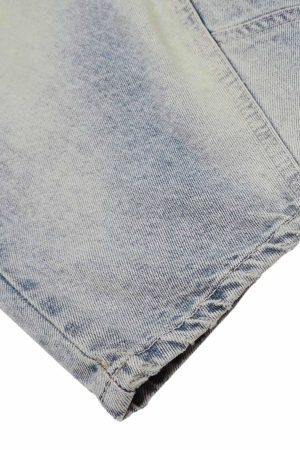 Concert Outfit Distressed Baggy Barrel Jeans