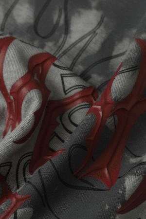 Concert Outfit Distressed Batik Graphic T-Shirt