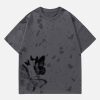 Concert Outfit Distressed Butterfly Tee