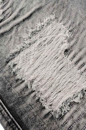 Concert Outfit Distressed Camouflage Denim Shorts